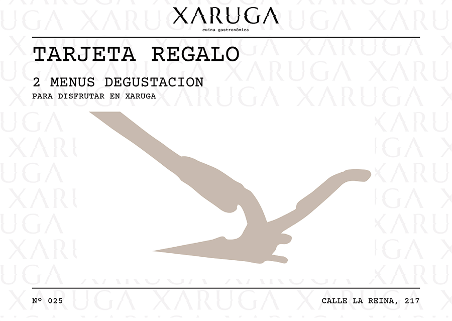 Tarjeta regalo Xaruga